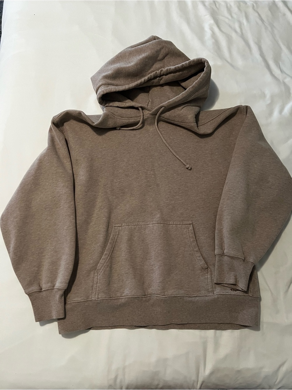 Aritzia Women's Taupe Hoodie Sweatshirt
